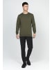 Matinique Strickpullover MAJones Gerade Passform in Olive Night