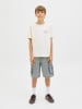 JACK & JONES Junior Cargo Shorts in Blue Denim