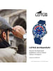 Lotus Chronograph-Armbanduhr Lotus Classic blau groß (ca. 45mm)