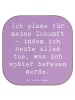 Mr. & Mrs. Panda Untersetzer Glas Spruch Lebensziele und Abenteu... in Lavendeltraum