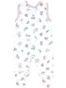 TupTam Baby Mädchen Strampler mit Fuß 3er Pack in beige/rosa