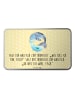 Mr. & Mrs. Panda Metalldose Walfisch Thunfisch mit Spruch in Gelb Pastell