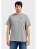 OLDSKULL T-Shirt Basic Oldskull 25 Logo in Heather Grey