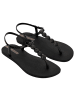 Ipanema Sandalen Class in Schwarz/Glitzer/Grau