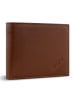 mano Don Antonio Geldbörse RFID Schutz Leder 12 cm cognac