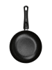 Brat Maxx Karbonstahl-Pfanne 20cm schwarz Granit-Optik Schwarz