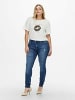 ONLY Carmakoma Slim Fit Jeans für Damen in blau