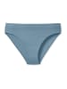 Schiesser Rioslip Pure Rib in blaugrau