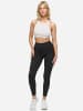 Tazzio Leggings "F301" - mit praktischer Seitentasche - in Schwarz