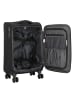 D&N Travel Line 9504 4 Rollen Kabinentrolley S 55 cm in black