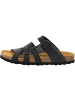 Palado Pantoletten Kreta in Schwarz Python
