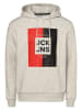 Jack & Jones Kapuzenpullover JJOscar in hellgrau