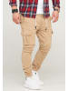 SOUL STAR Cargohose - MPVEGAS Jogger-Hose Jeanshose Stoffhose in Beige