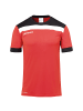 uhlsport  Trainings-T-Shirt OFFENSE 23 Kids in rot/schwarz