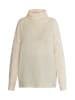Usha Damen Rollkragenpullover in Creme Melange