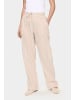 SAINT TROPEZ Casual Hose KiraSZ Lockere Passform in Brown Sugar