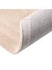Beliani Kurzflor VASCO in Beige - (W) 140 x (L) 140 cm