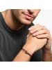 Thomas Sabo Thomas Sabo Armband Totenkopf silber 925 Sterlingsilber, geschwärzt, Leder in silber, schwarz