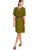 Zero  Casual-Kleid mit Gürtel in Fir Green