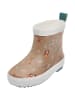Playshoes Gummistiefel Halbschaft Wildtiere in braun