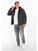 Schmuddelwedda Jacket in dark grey melange
