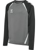 Hummel Sweatshirt Daumenlöcher Hmllead Kinder in STEEL GRAY/ASPHALT