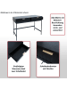 MCW Konsolentisch O41 Industrial Schublade Melamin 85x100x40cm, Holzoptik schwarz