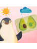 Mr. & Mrs. Panda Badematte Avocado Pärchen ohne Spruch in Gelb Pastell