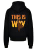 F4NT4STIC Ultra Heavy Hoodie Star Wars The Mandalorian This Is The Way in schwarz