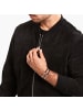 Thomas Sabo Lederarmband In Schwarz in silber, schwarz