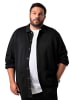 Men Plus Hemd in schwarz