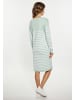 usha BLUE LABEL Damen Kleid in MINZE WEISS