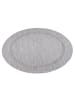 Melius Vivere Outdoor Teppich RELAX Silber Rund