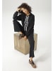 Aniston CASUAL Sweatshirt in schwarz-weiß