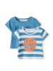 Minoti 2er-Set: T-Shirt savanah 2 in petrol