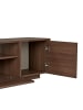 CALICOSY TV-Schrank KAY in Nussbaum - (W) 180  x (H) 46  x (L) 35 cm