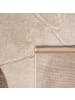 KADIMA DESIGN Teppich Kurzflor Abstrakt Wohnzimmer in Beige