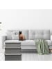 relaxdays Hundetreppe in Grau - (B)40 x (H)39 x (T)49 cm