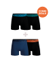 Muchachomalo 4er-Set: Boxershort in Mehrfarbig - für Herren