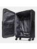 Mandarina Duck Zephyr 4 Rollen Trolley L 78 cm mit Dehnfalte in black