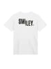 F4NT4STIC T-Shirt Smiley Dark in weiß