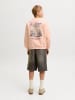 JACK & JONES Junior Sweatshirt in Peach Melba