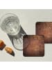 OnlyWow Glasuntersetzer 6er-Set Verrostetes