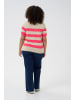 KAFFE curve Strickpullover KClizzy Regular fit in Rasberry/FeatherG. Bold Stripe
