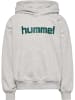 Hummel Kapuzenpullover Hmljr Boxy Kinder in LIGHT GREY MELANGE