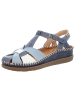Pikolinos Keilsandalette in blau