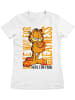 Garfield Shirt "Make Way For Greatness Girly Tee" in Weiß