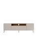 CALICOSY TV-Möbel OLIVER in Beige - (W) 160  x (H) 50  x (L) 35  cm