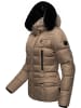 Marikoo Winterjacke Loveleen in Taupe