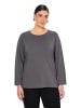 Ulla Popken Shirt in graphitgrau